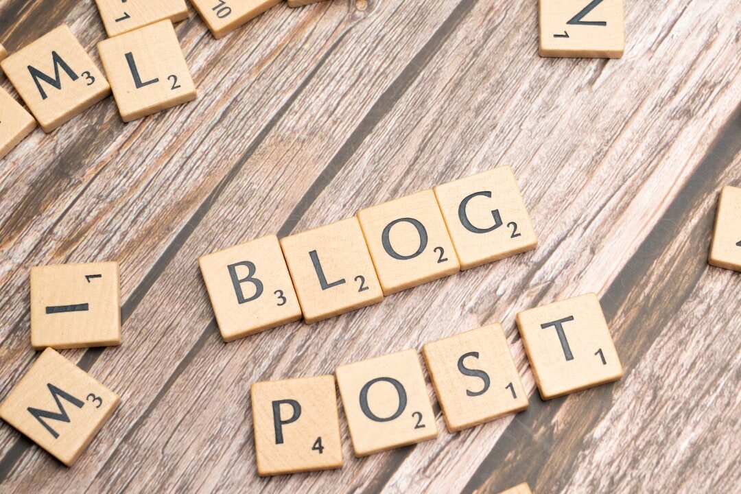 blog post layout